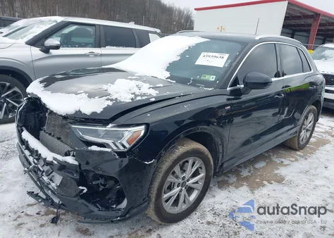 2024 Audi Q3 Premium 45 Tfsi S Line Quattro Tiptronic из США, поврежденный, VIN WA1DECF38R1027082